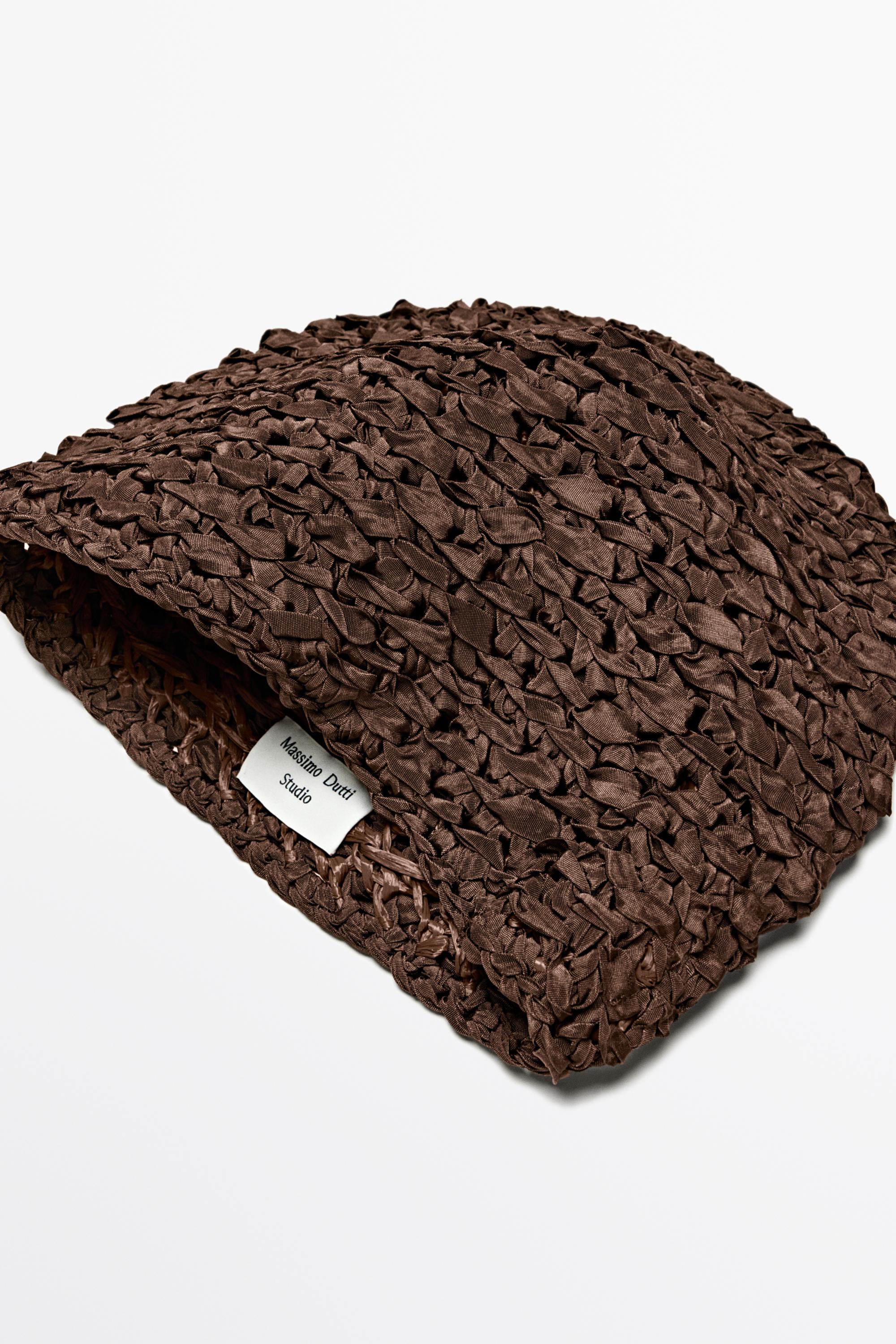 Textured Ribbon Beanie - STUDIO